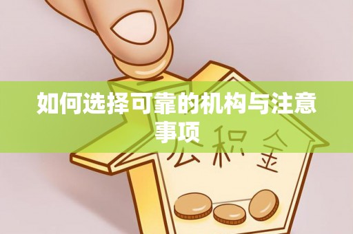 青原如何选择可靠的机构与注意事项
